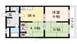 シャトーウメダ間取り図面