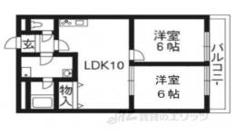 シャトーウメダ間取り図面