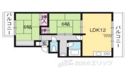 山端マンション間取り図面