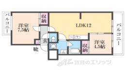 山端マンション間取り図面