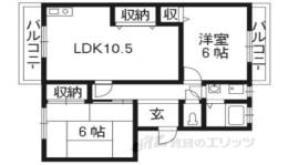 メゾン太秦間取り図面
