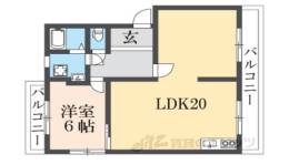 メゾン太秦間取り図面