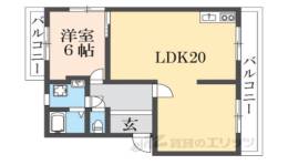 メゾン太秦間取り図面