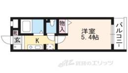 ラ・メゾン・ド・フルール御蔭間取り図面