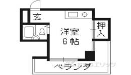 左京区マンション間取り図面
