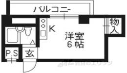 左京区マンション間取り図面