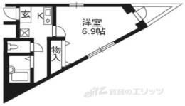 スペシャリー丸太町間取り図面