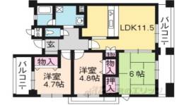 パインフィールド洛南間取り図面