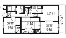 ヴェルデ壱番館間取り図面