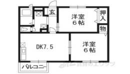 リバティ・フジムラ間取り図面