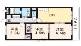 サウスヴィラ田辺間取り図面