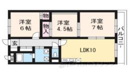 サウスヴィラ田辺間取り図面