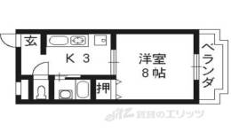 リヴィエール１間取り図面