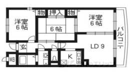 ビサイド２２間取り図面