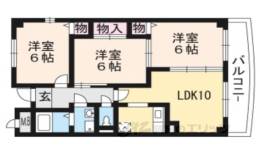 ビサイド２２間取り図面