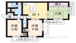 ロイヤルコートワダ間取り図面