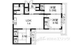カレント桂間取り図面