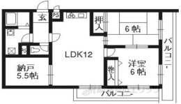  カレント桂間取り図面