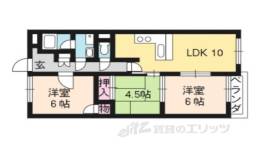 ベネート京都洛西間取り図面