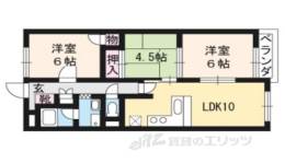 ベネート京都洛西間取り図面