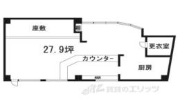 カーメル北野（テナント）間取り図面