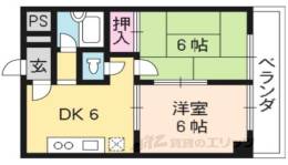 第２０洛西ハイツ久我間取り図面