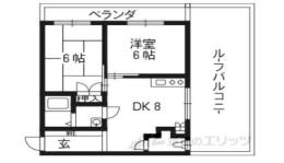 第２０洛西ハイツ久我間取り図面