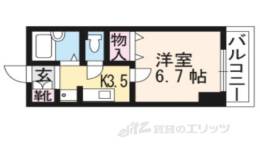 Ｌｉｅｓｓｅ浜大津間取り図面