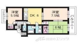 ガーデンハイツ玄琢間取り図面