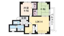 カーサ紫明間取り図面