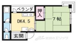 中央ハイツナカハラ間取り図面