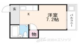 コーポサンオクダ間取り図面