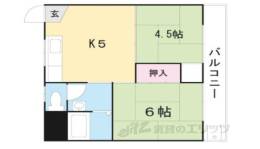 コーポサンオクダ間取り図面