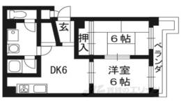 丸坂マンション間取り図面