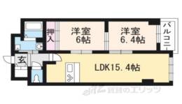 第４５長栄シャルト五条間取り図面