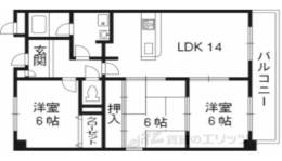 パレスサイドミヤビ間取り図面
