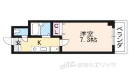エリーフラッツ西洞院間取り図面