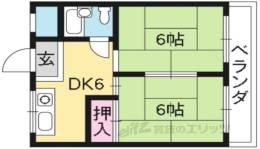 シャトー竹村1間取り図面