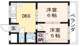 シャトー竹村1間取り図面