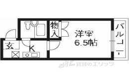 第１７長栄シャルマン四条大宮壱番館間取り図面