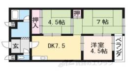第３１長栄コーポきぬもと間取り図面