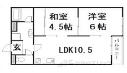 第３１長栄コーポきぬもと間取り図面