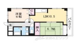 ドエル・梅の宮館間取り図面