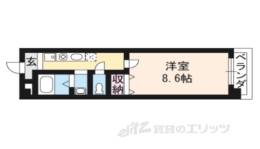 プレジール天神間取り図面