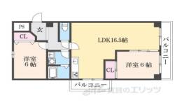 リバーサイド・橋忠間取り図面