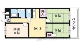 シャトー深草セカンド間取り図面