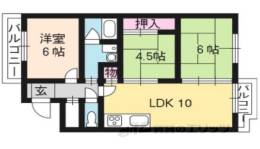 エバグリーン間取り図面