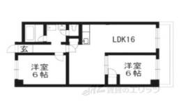 グランドール西大路間取り図面