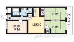 グランドール西大路間取り図面