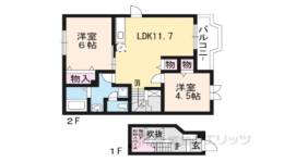 カーサフロール間取り図面
